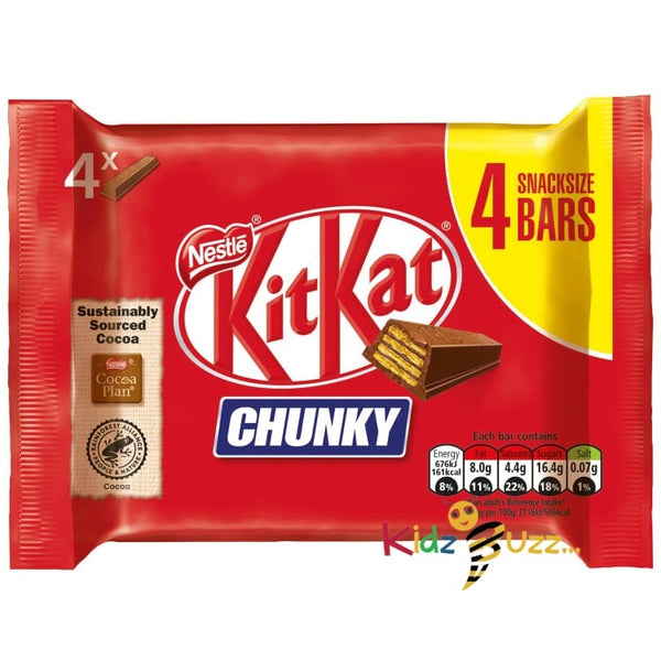 KitKat Chunky Snacksize Bars 128g