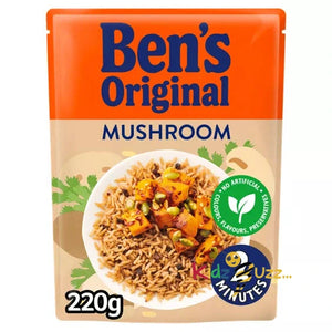 Ben's Original Mushroom Microwave Rice (Pack Of 12)