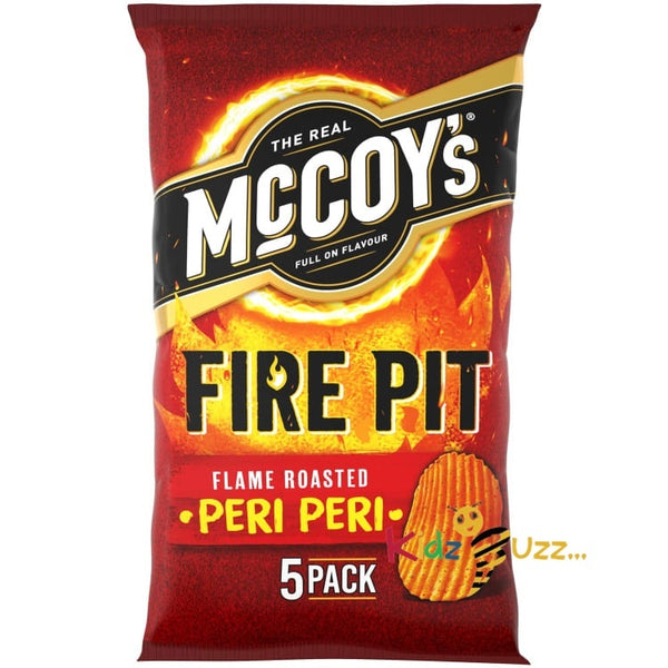 McCoys Fire Pit Peri Peri Crisps 5pk