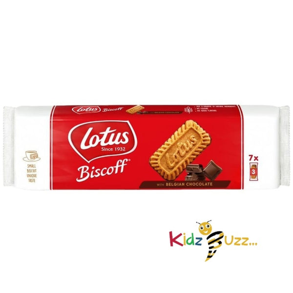 Lotus Biscoff Belgian Chocolate Biscuits 132g