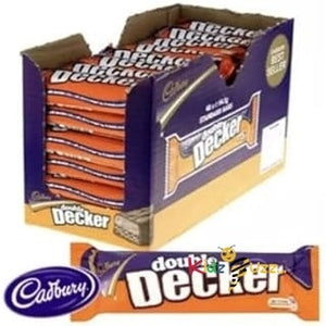 Cadbury Double Decker Chocolate Bar, 54.5 g, Pack of 48