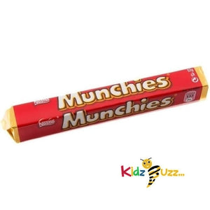 12 X Munchies Milk Chocolate Sweets With A Caramel and Biscuit Centre 52g Each