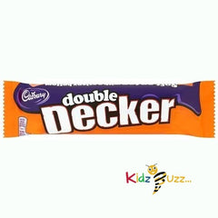 Cadbury Double Decker Chocolate Bar 54.5g X Pack of 48 - Full Box