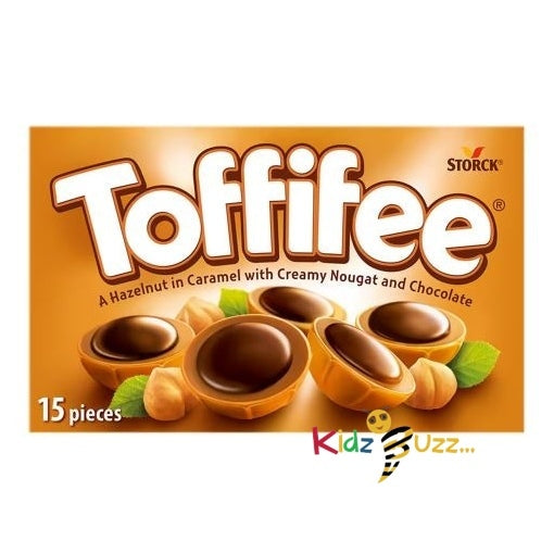 Toffifee 15 Pcs 125G -Hazelnut in caramel with creamy nougat and chocolate Pack of 10