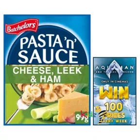 Batchelors Pasta 'n' Sauce Cheese, Leek & Ham Flavour Pasta Sachet (Pack Of 12)