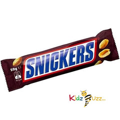 Snickers 40x 50Grams Bars Chocolate Bars Full Box