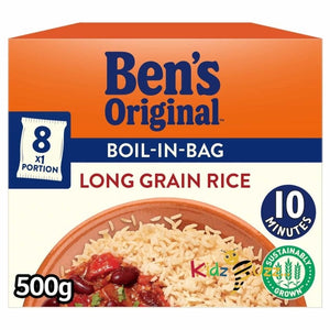Ben's Original Boil-in-Bag Long Grain Rice 500g