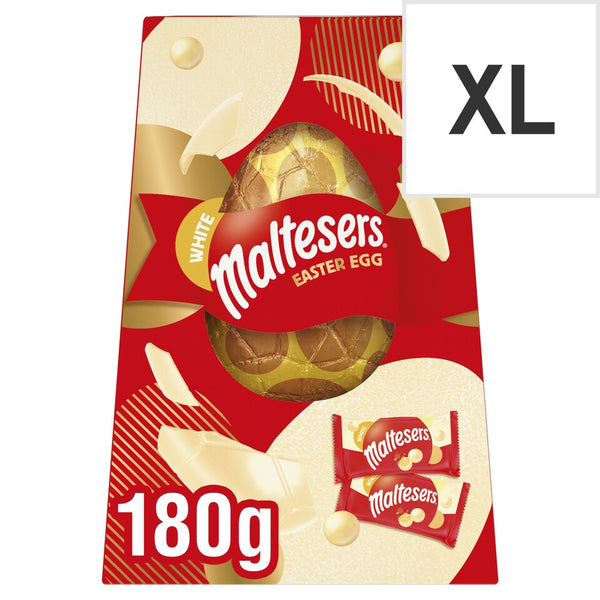 Maltesers White Chocolate Easter Egg 180g (2 Pack)