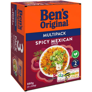 Ben's Original Spicy Mexican Rice 3 x 220g