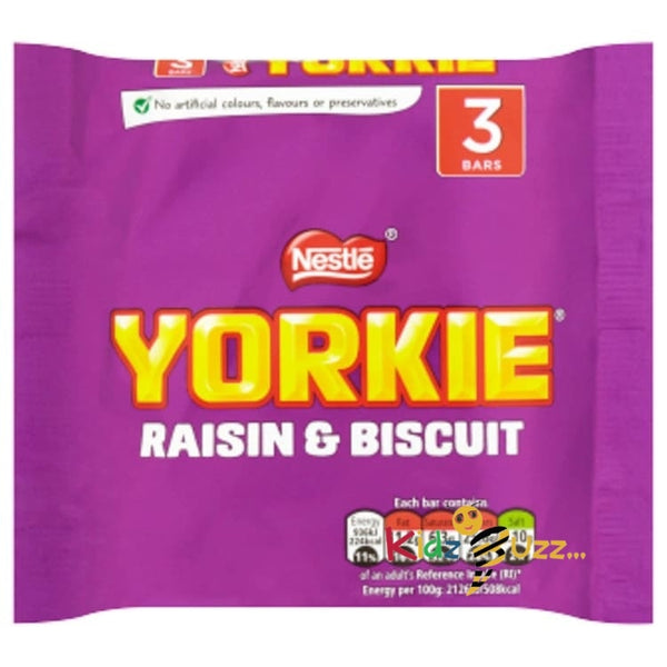 Nestle Yorkie Biscuits - Raisin & Biscuit 132g