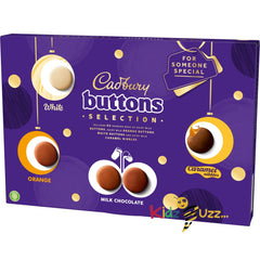 Cadbury Buttons Selection Box, Festive Chocolate Selection Box 340 g