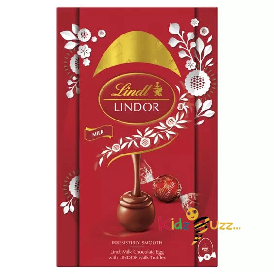 Lindt Lindor Milk Chocolate Easter Egg with Milk Truffles Easter Treat For Family And Friends