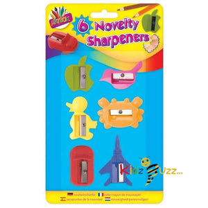 2 x Fun Novelty Sharpeners 6 Pack