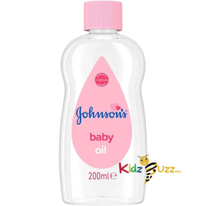 Johnson's Baby Oil, 200ml (Pack of 6)