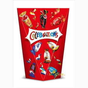 Celebrations Milk Chocolate Selection Box of Mini Chocolate & Biscuit Bars 185g