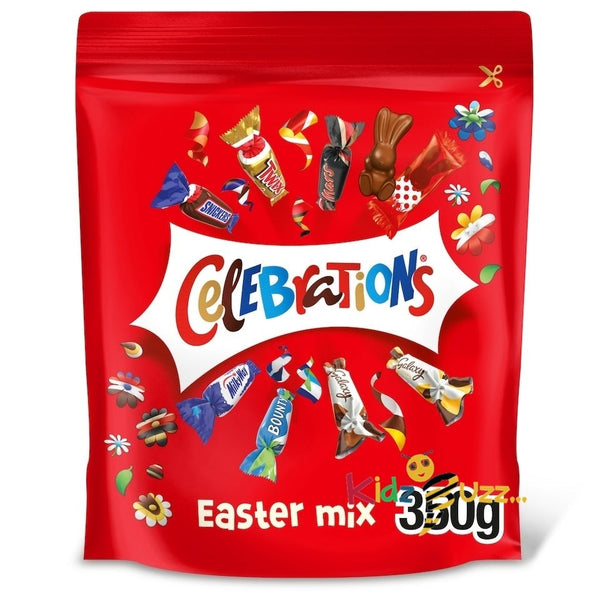 Celebrations Milk Chocolate Easter Mix Sharing Bag 350g