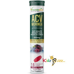Vitaminnica ACV Moringa Effervescent Mix Berries x 6