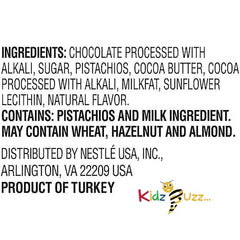 Damak Milk Chocolate with Pistachio 360g((Full Box)) Delicious Tasty And Twisty Treat Gift Hamper, For Christmas,Birthday,Easter Gift - kidzbuzzz