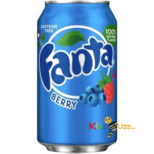 Fanta Soft Drinks, 12 fl oz/355 ml, Pack of 12  Drink Cans