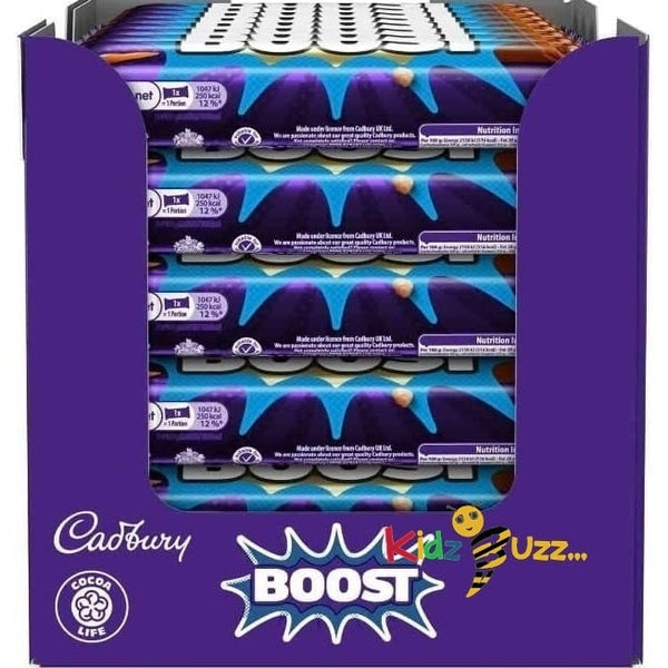 Cadbury Boost Bar 48.5g Box of 48 Delicious Tasty And Twisty Treat Gift Hamper For Birthday,Christmas Sold By Kidzbuzz