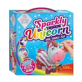 Sparkle Unicorn 3D Diamond Studio
