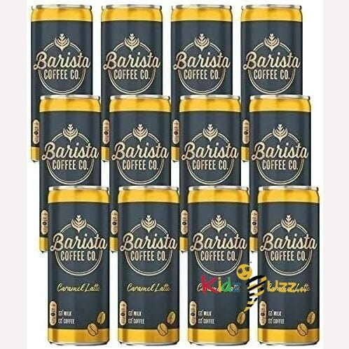 Barista Coffee Co. Caramel Latte - 250ml (Pack of 12)