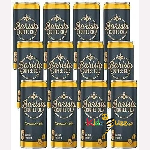 Barista Coffee Co. Caramel Latte - 250ml Pack of 12