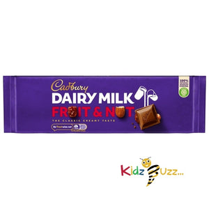 Cadbury Dairy Milk Fruit And Nut 300g- The Classic Creamy Taste