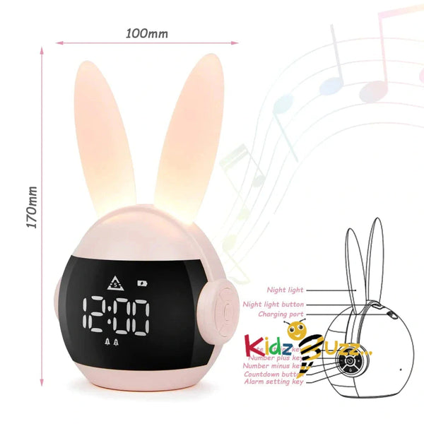 Rabbit Night Alarm Clock - Smart Digital Alarm Clock