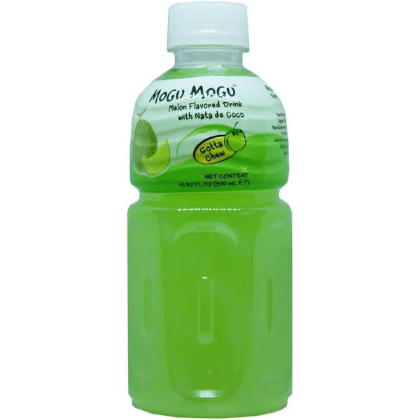 Mogu Mogu Melon  Flavoured Drink with NATA de Coco -6 x 320ml - kidzbuzzz