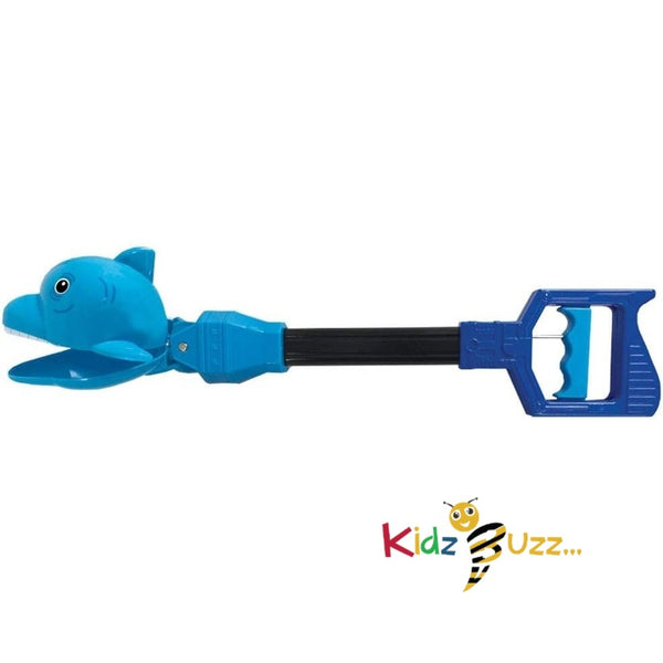Dolphin Pincher Pal-Hand Grabber Toy for Kids. Fun claw toys that make fantastic ocean gifts! - kidzbuzzz