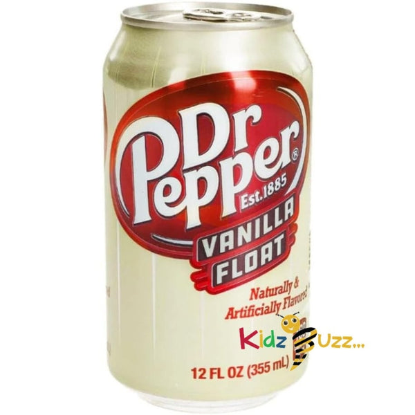 Dr Pepper Vanilla Float 12oz 355ml Drink cans Pack of 12
