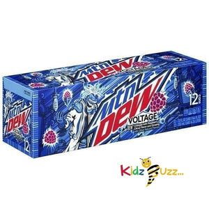 Mountain Dew Voltage Raspberry Citrus - (Voltage - Pack of 24)