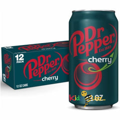 Dr Pepper Cherry 24 x 355ml Cans, 12 oz Fridge Pack