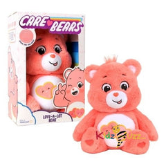 Care Bear Love A Lot Bear Soft Toy- Collectible Stuffed Cuddly Toy For Kids