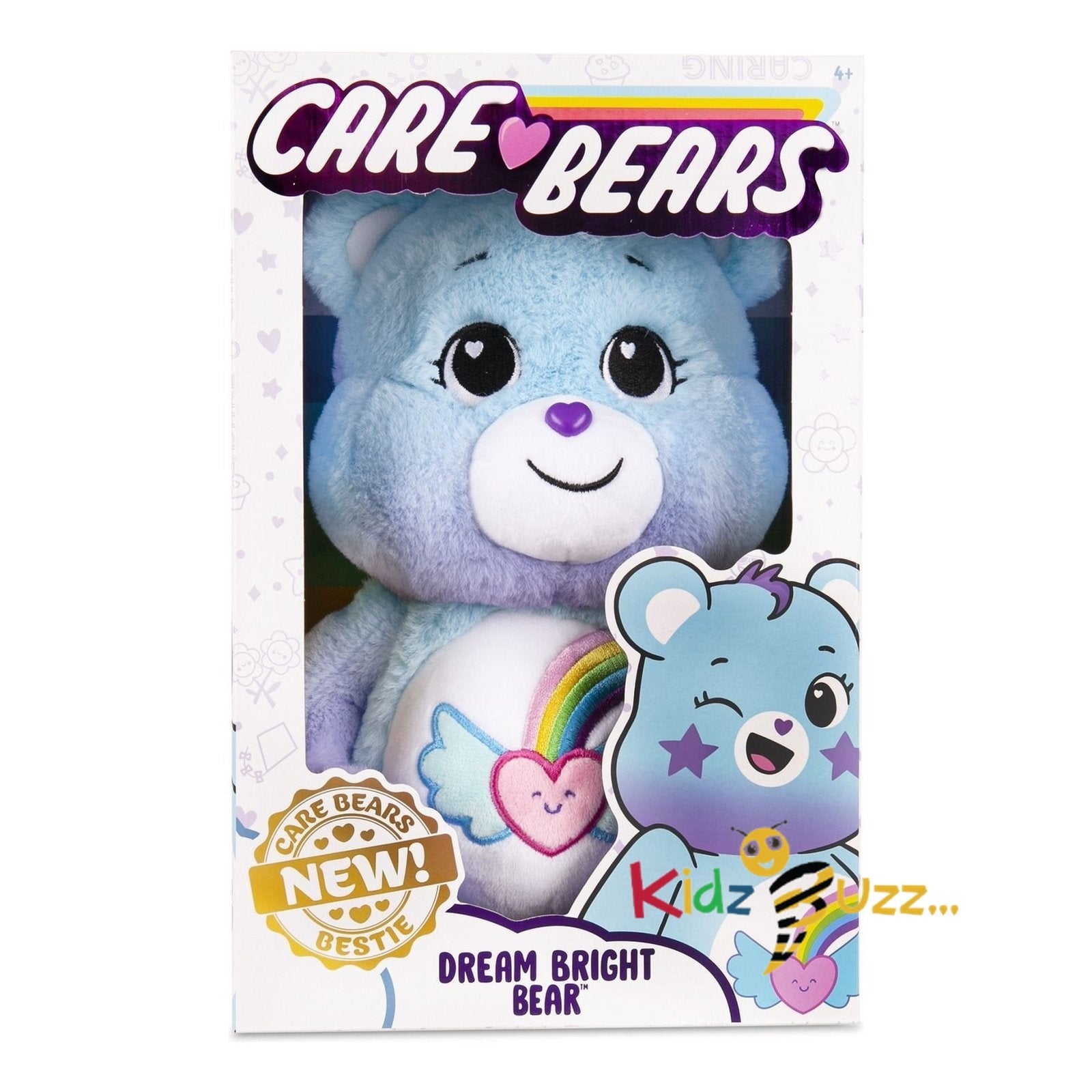 Care Bear Dream Bright Bear Soft Toy-Collectible Stuffed Cuddly Soft ...