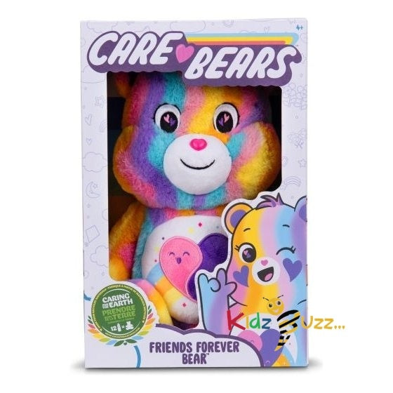 Care Bear Friends Forever Bear - Collectible Stuffed Cuddly Toy For Kids
