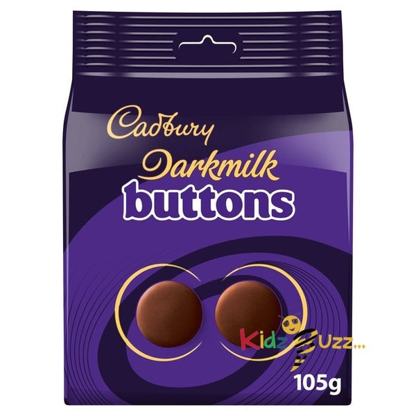 Cadbury Darkmilk Chocolate Giant Buttons Bag 105g Pack of 3