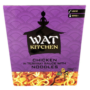 WAT KITCHEN Chicken in Teriyaki Sauce With Noodles 250g