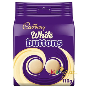 Cadbury White Giant Buttons Chocolate Bag 110g(Pack of 3)