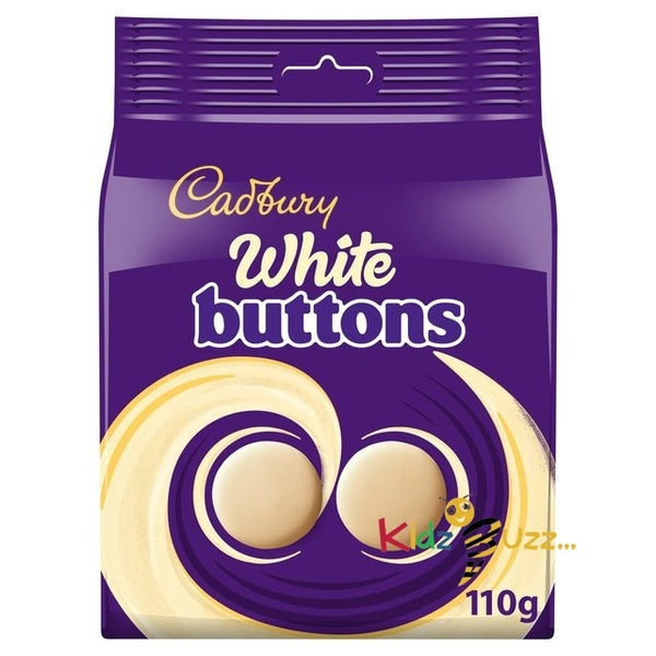 Cadbury White Giant Buttons Chocolate Bag 110g Pack of 3