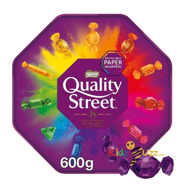 Quality Street Chocolate Tub 600G Pack Of 2