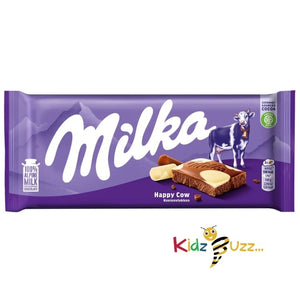 Milka Cowspot Chocolate Bar 100g- 100% pine Milk Chocolate