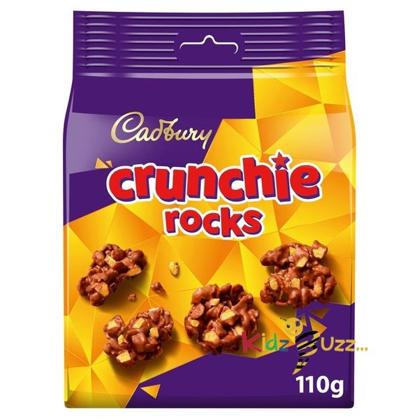 Cadbury Crunchie Rocks Chocolate Bag 110g Pack of 3