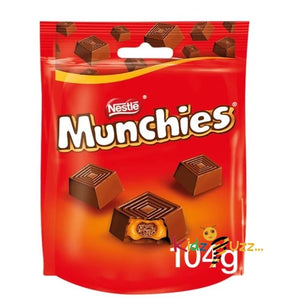Munchies Milk Chocolate & Caramel Sharing Bag 104g (Pack Of 10)