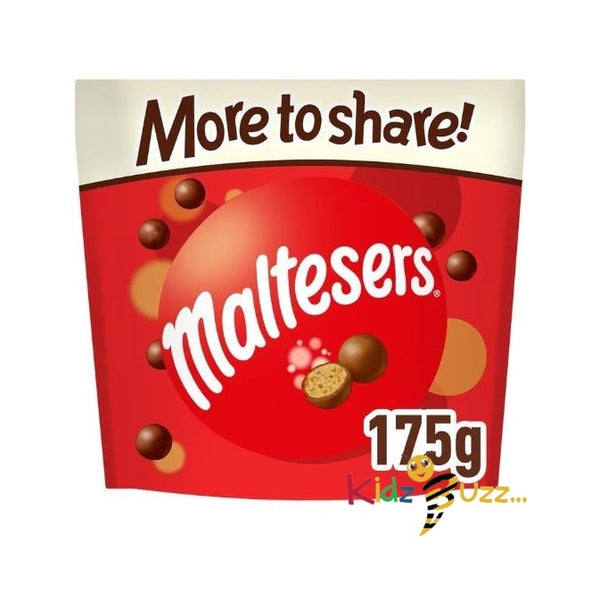 Maltesers Milk Chocolate Pouch Bag 175g Pack Of 3