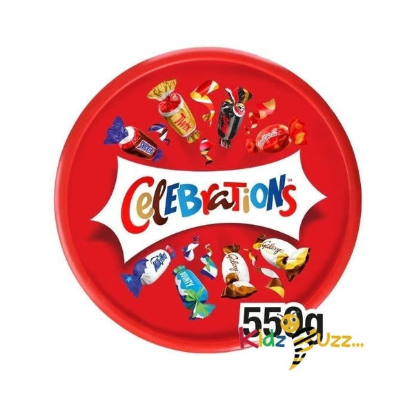 Celebrations Milk Chocolates Tub 550g Pack Of 2