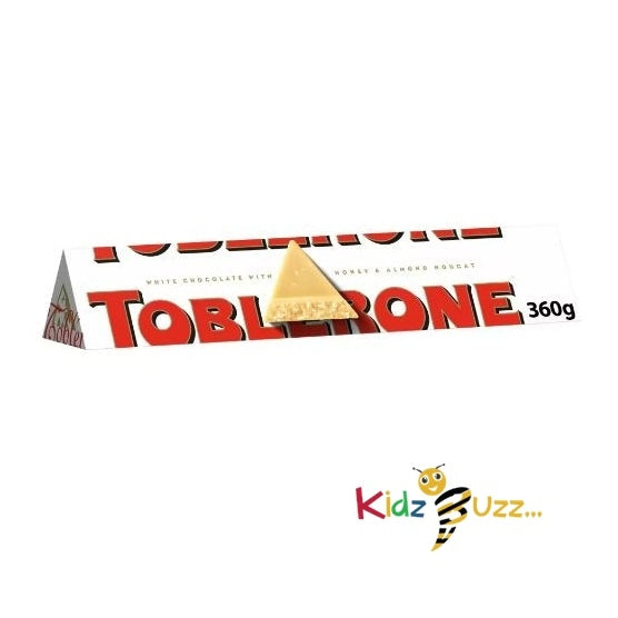 Toblerone White Chocolate Bar 360g X 3