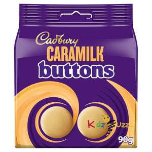Cadbury Caramilk Golden Caramel Chocolate Buttons Bag 105g(Pack of 3)