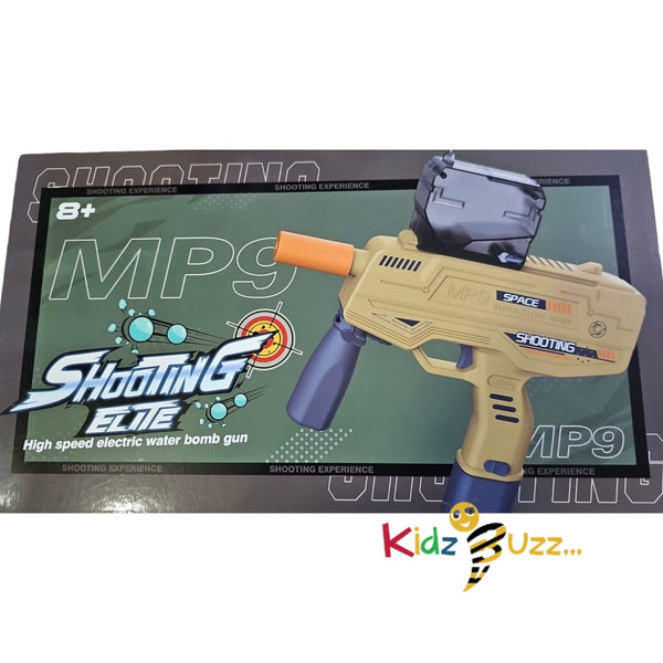 MP9 Shooting Elite High Speed Electric Water Bomb Gun Toy For Kids